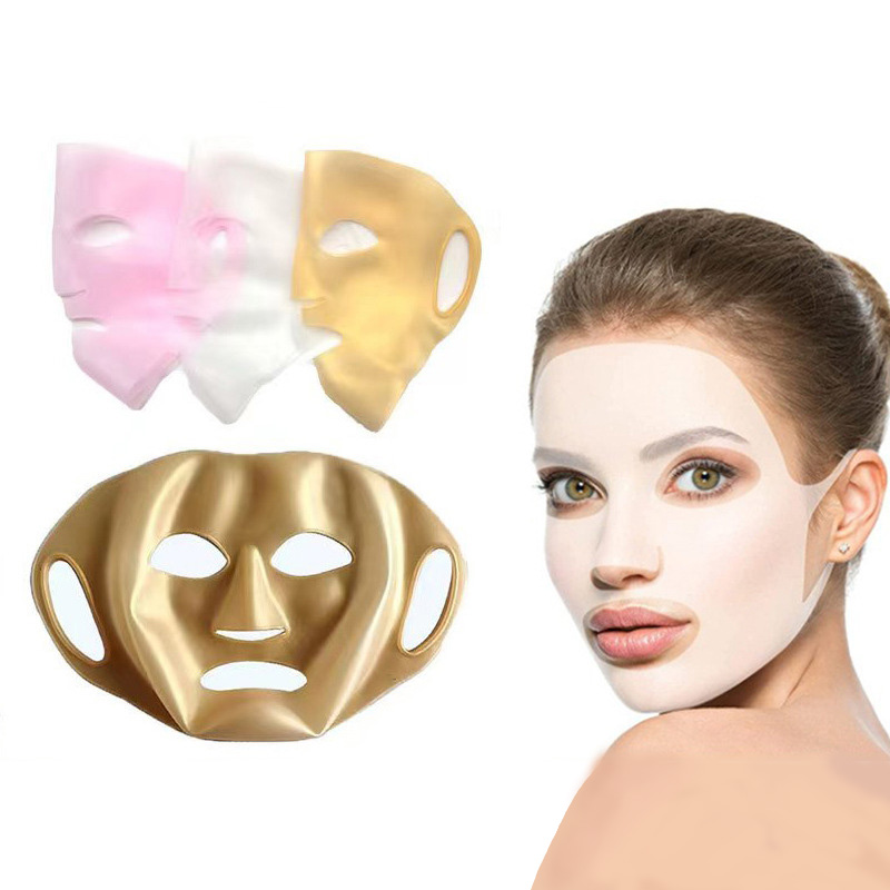 Face Mask Storage Box - Siliconen siliconenmasker voor voedende huid -