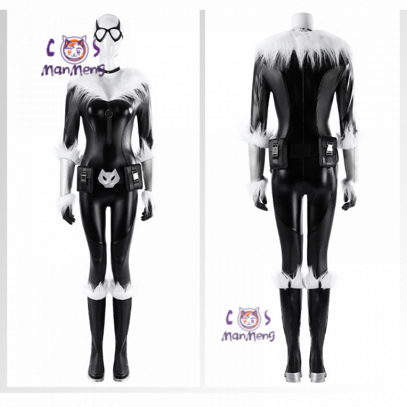 Black Face Mask Pack - Zwarte Kat Felicia Hardy Cosplay Fortnit
