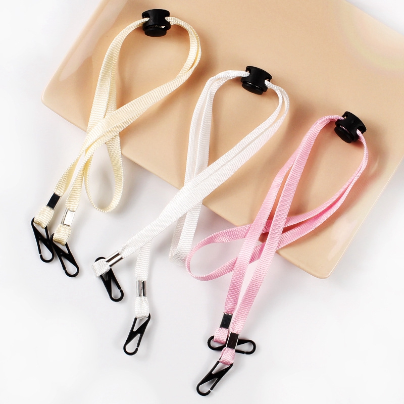 Mask Lanyard Adjustable - 1PC Masker Hangkoord Gezichtsmaskerkoordje Wegwerpmaskerkoordje Houder