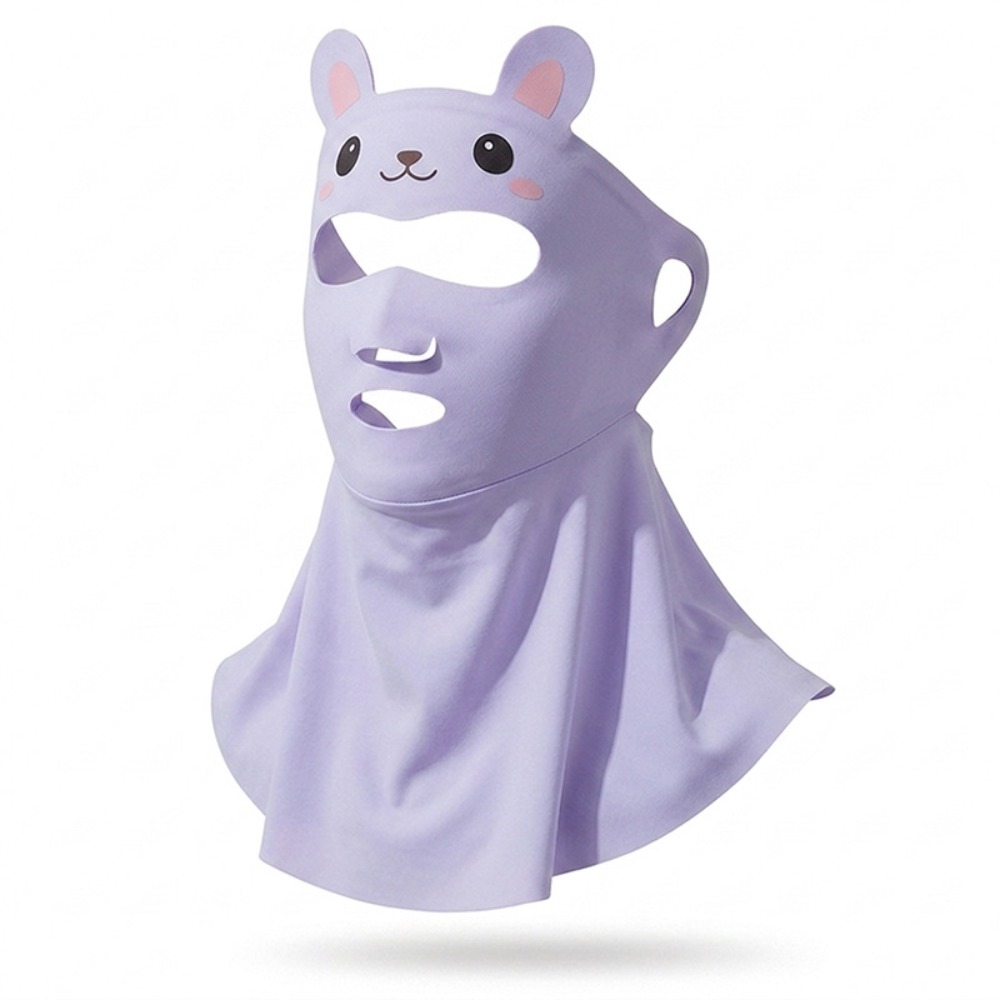 Kids Face Mask - Rabbit Design Zonbeschermingsmasker voor kinderen Lichtgewicht