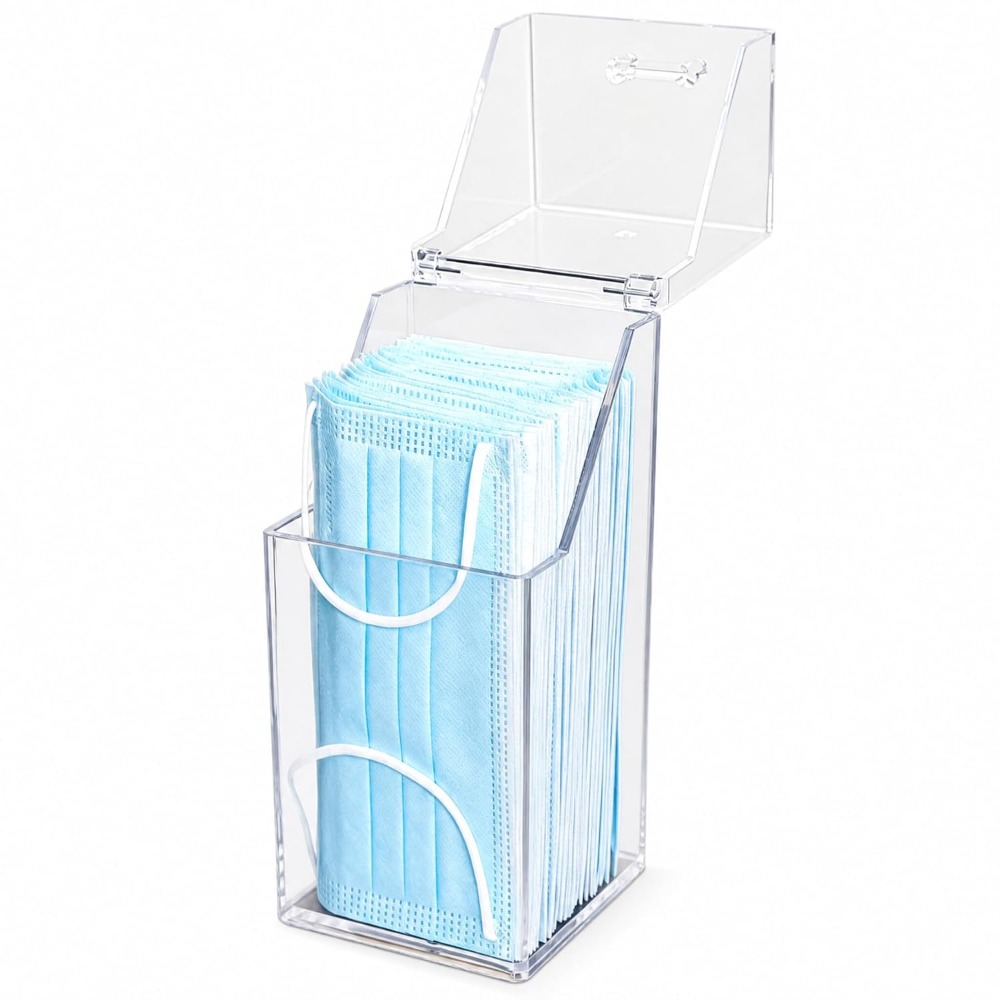 Met deksel gezichtsmaskerdispe - Face Mask Storage Box recensie en prijs