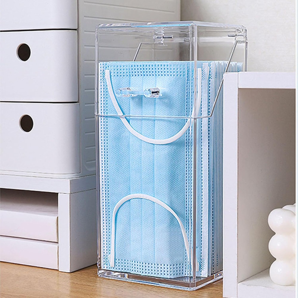 Met deksel gezichtsmaskerdispe - Face Mask Storage Box recensie en prijs